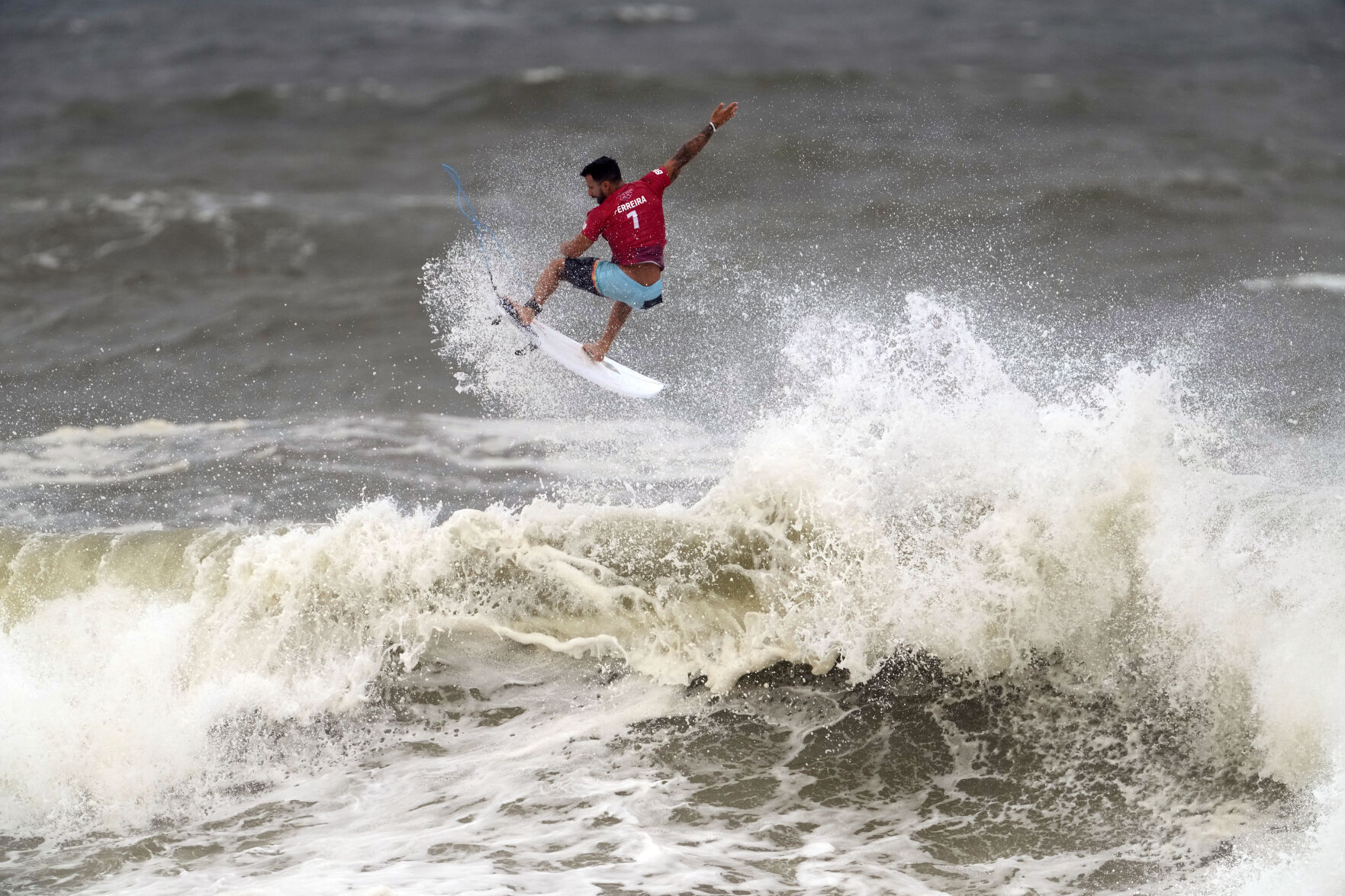 APTOPIX Tokyo Olympics Surfing